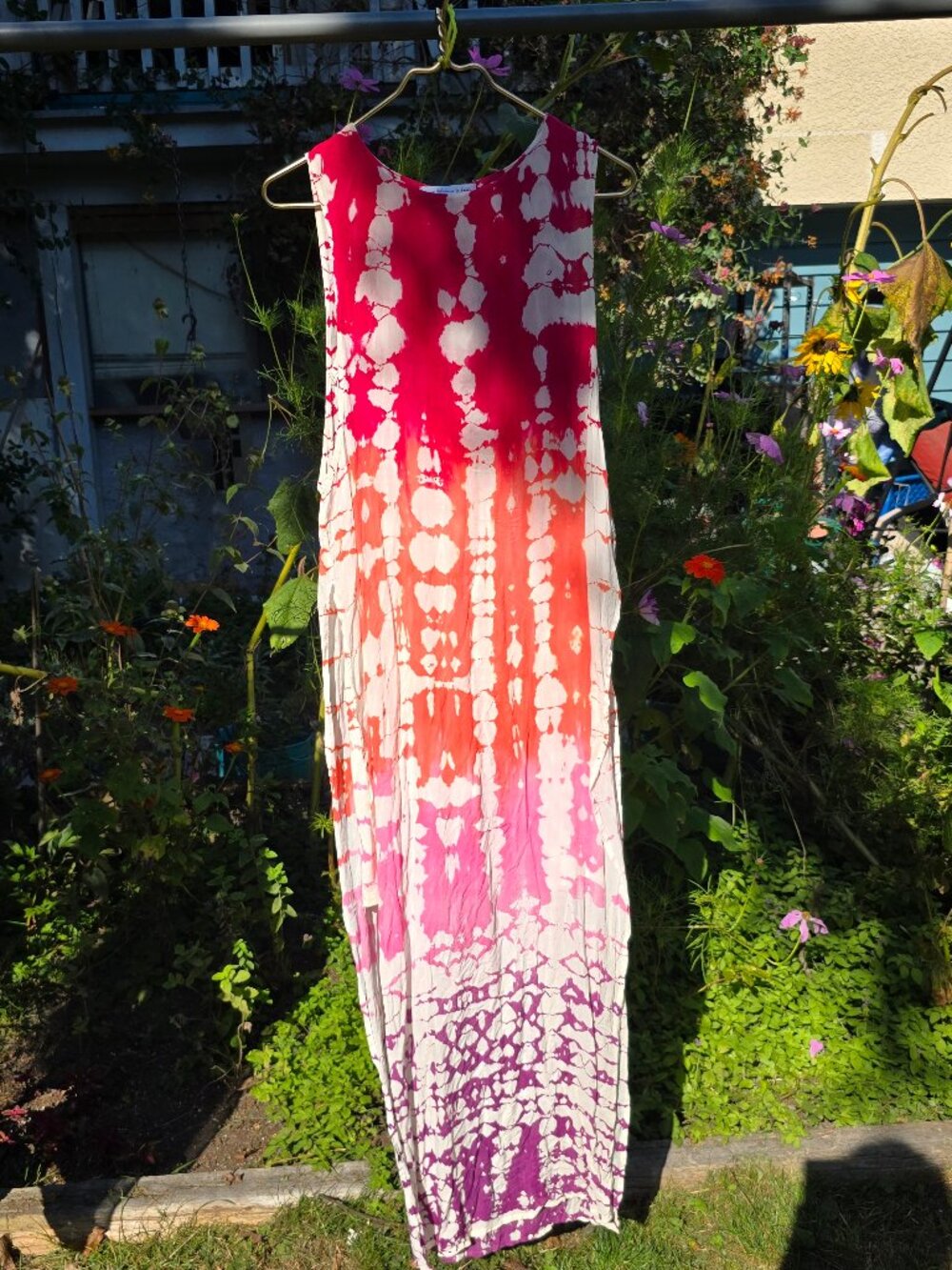 Young Fabulous & Broke Tie-DYE Summer Maxi Dress — US S